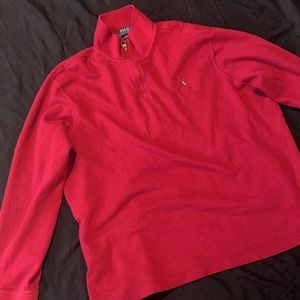Polo Ralph Lauren XXL Red Pullover Shirt Sweater